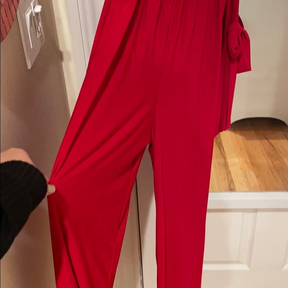 Red jumpsuit - Picture 2 of 3